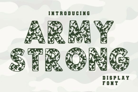 Army Strong: A Font That Commands Attention