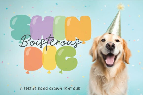 Boisterous Shindig Duo: The Ultimate Creative Font Pair