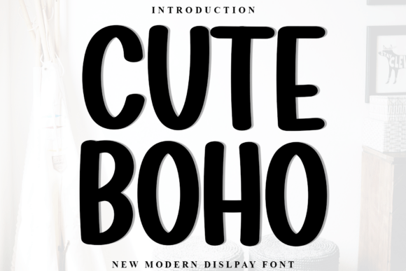 Cute Boho: The Warm, Eye-Catching Font for Creative Brands