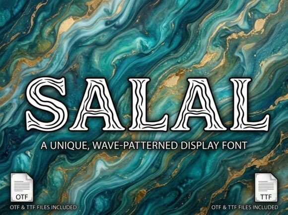 Flow into Creativity: Mastering the Salal Display Serif