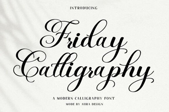 Friday Calligraphy: A Modern Script for Timeless Elegance