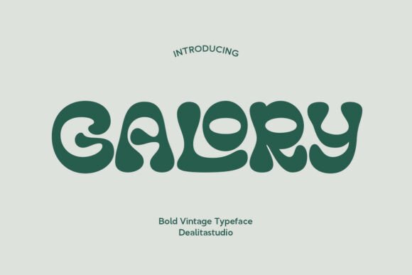 Galory: Your Go-To for Bold Retro Design