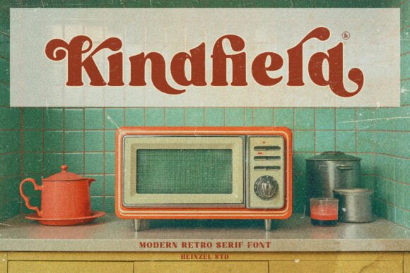 Kindfield: A Retro Serif Font with Modern Charm