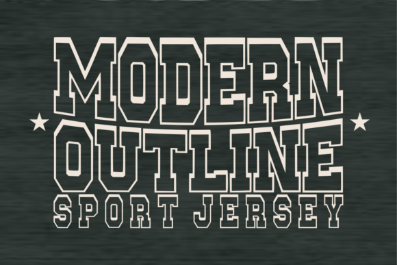 Modern Outline: The Typeface That Gives Your Designs Energy