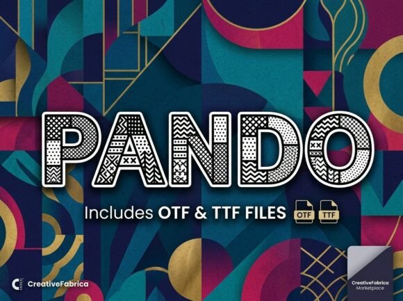 Pando: A Typeface with a Global-and-Geometric Soul