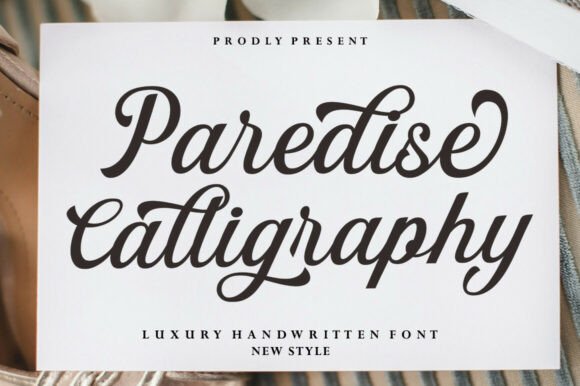Paredise Calligraphy: Elegance in Every Stroke