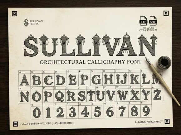 Sullivan: The Bold Display Font for Unforgettable Design
