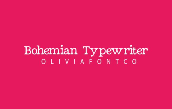 The Enduring Charm of Bohemian Typewriter